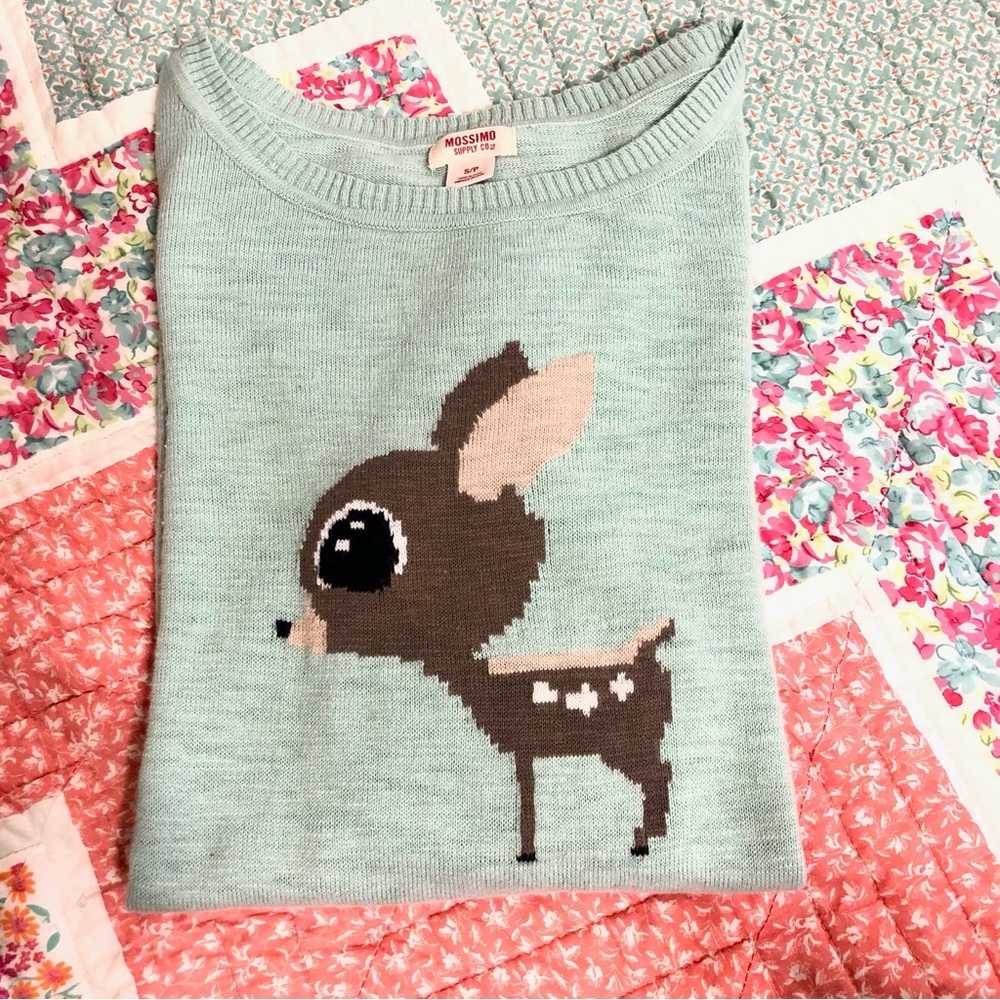 Mossimo Deer Sweater
